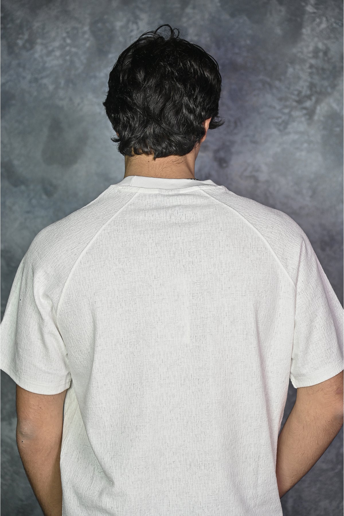 Jakar Kumaş Basic Erkek T-shirt - Beyaz