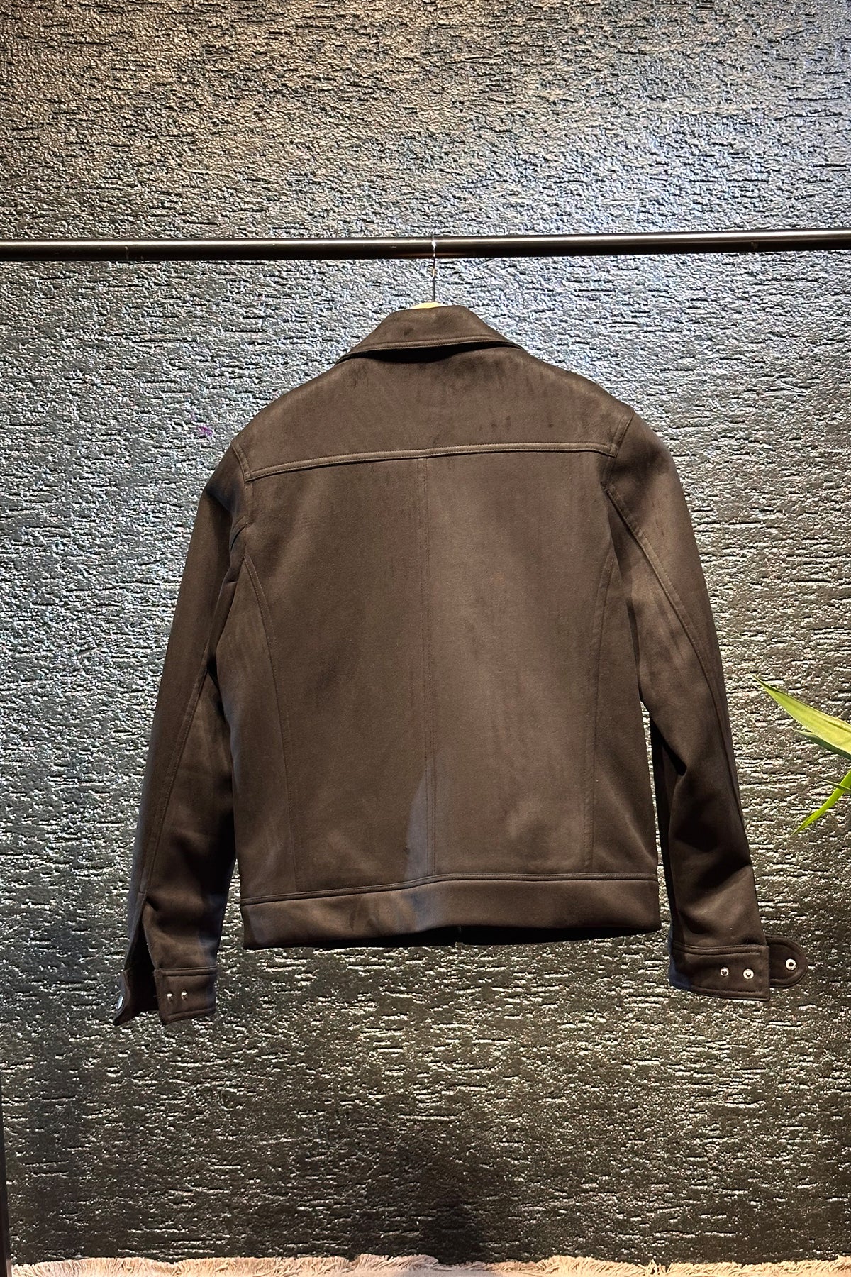 Lizbon Süet Ceket Siyah