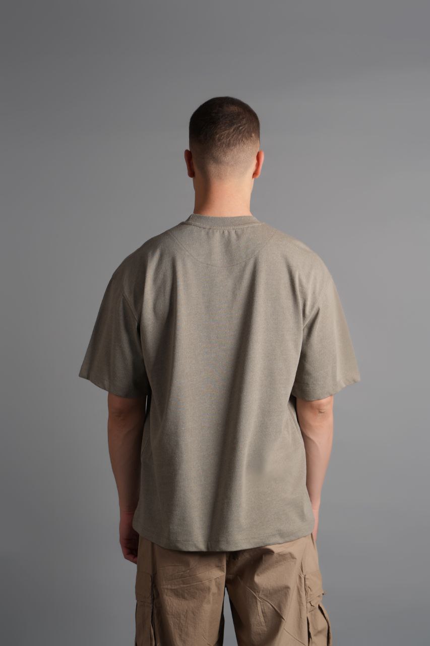 Recycle Oversize T-Shirt Greenalmond