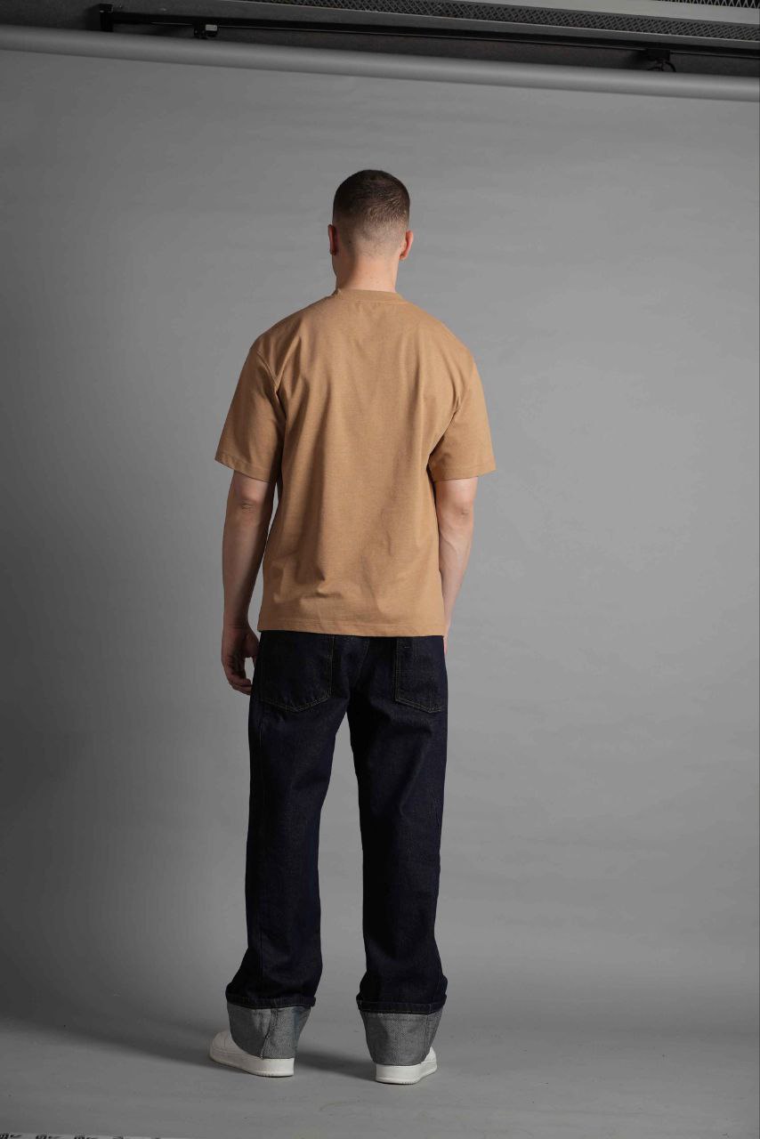 Recycle Oversize T-Shirt Tabacco